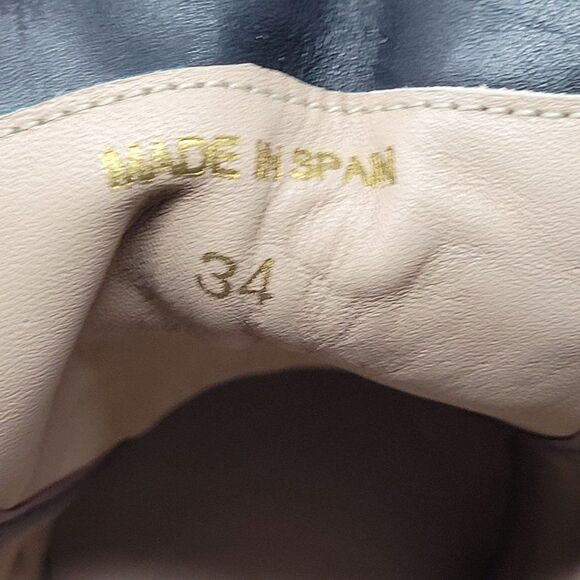 Chloe Tricolor Leather Quilted Suede Wedge Sneaker Hidden Heel‎ Booties Green 34 - Picture 13 of 16